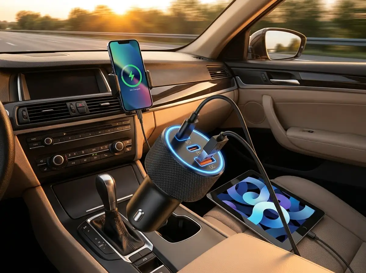KENHAO charging technology — compact and powerful USB-C charger